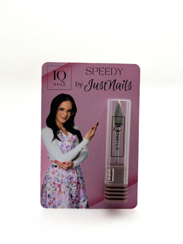 IQ Speedy by Just Nails Fräser für Hybrid und Gelnägel, sanfte Kegelfräser